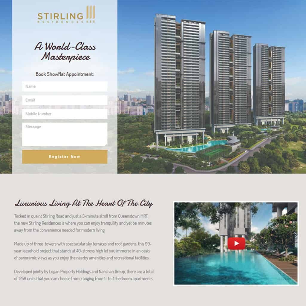 Stirling Residences Landing Page2