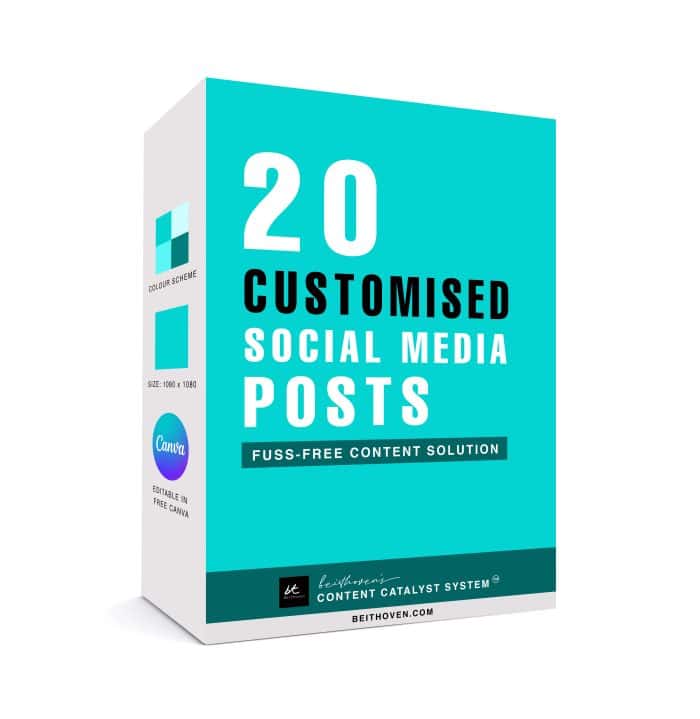 20 Customised Social Media Posts