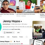 Fast-paced YouTube channel of Jenny Hoyos focused on life tips, tech reviews, and daily vlogs, with engaging content aimed at a young audience and optimized for SEO relevance.